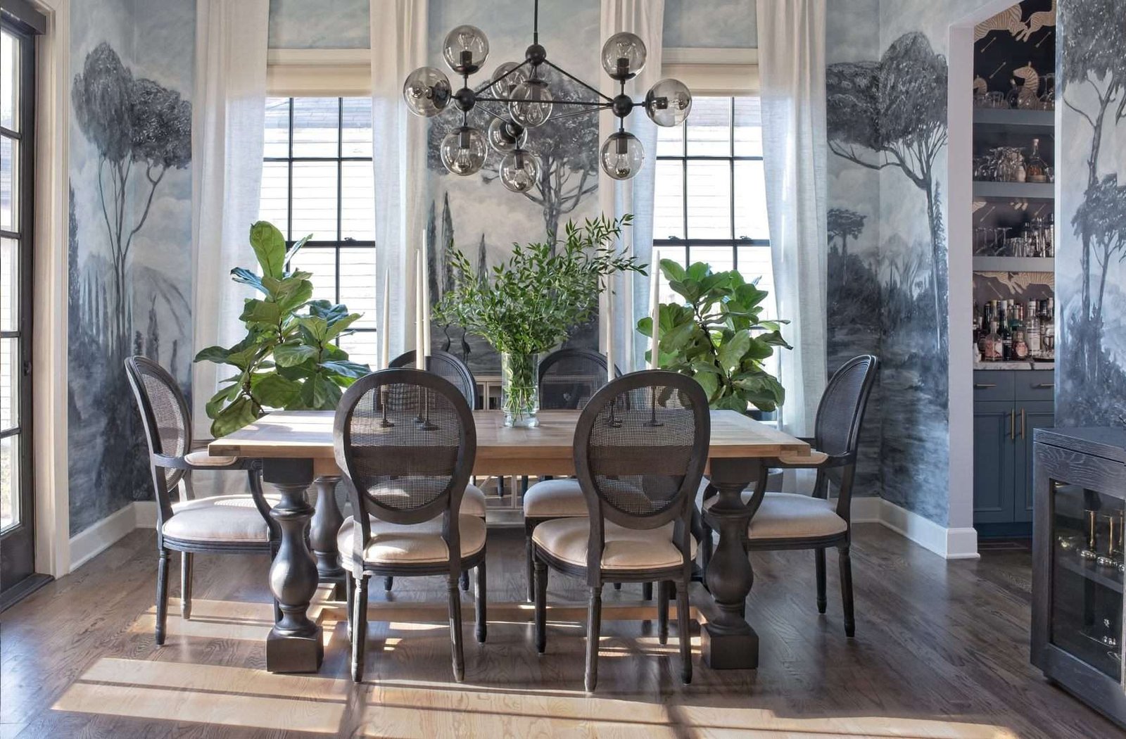 Atlanta’s Top Interior Designer Howard Street Residence Project Dining Room Header